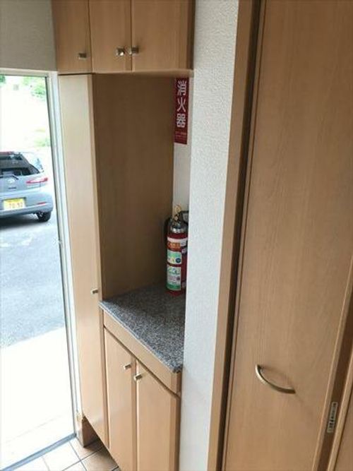 北海道小樽市新光5丁目(アパート)の賃貸物件の玄関