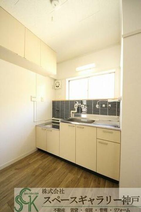 鶴甲のキッチン