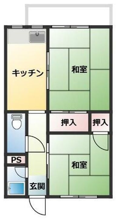 マサゴハイツ2203の間取り