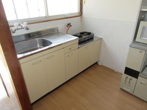 兵庫県加古川市加古川町溝之口(アパート)の賃貸物件のキッチン