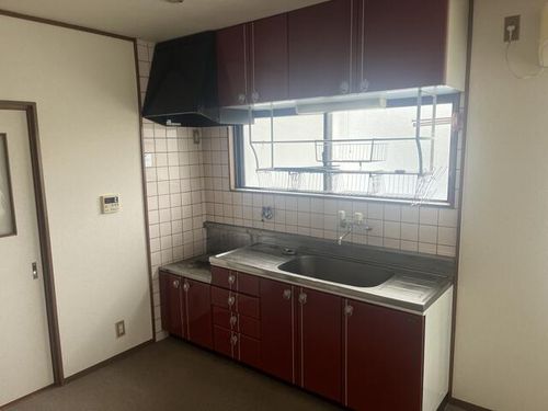 大阪府交野市私部西2丁目(マンション)の賃貸物件のキッチン