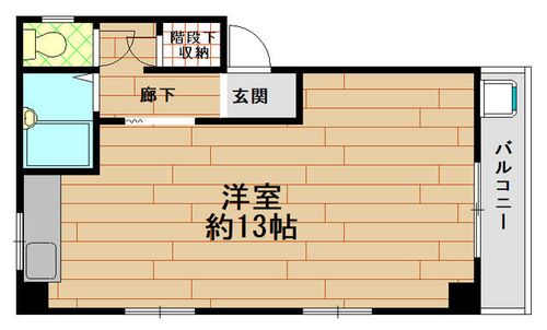 戎マンションの間取り