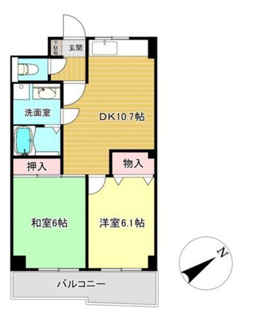 Am’s courtの間取り