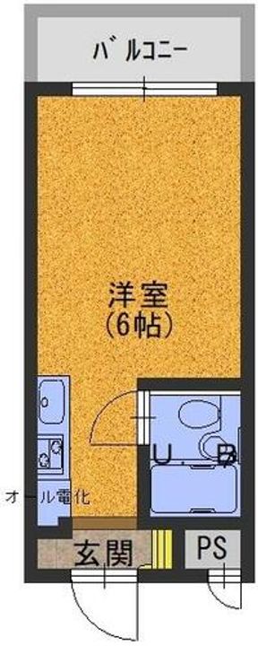 フォルテ春日出302の間取り