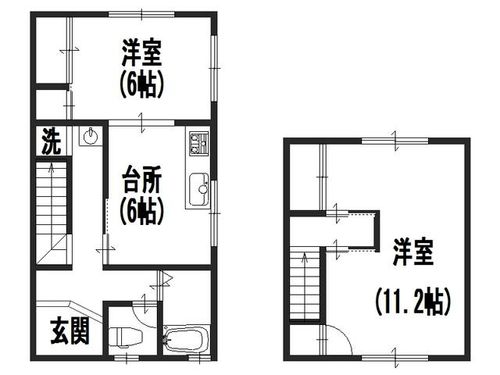兵庫県たつの市御津町苅屋(一戸建)の賃貸物件の間取り