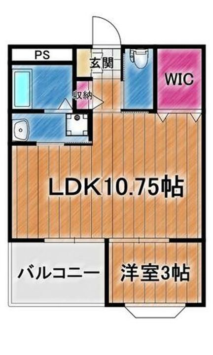 ラウトSentosa輝の間取り