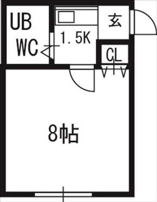 ピアコート前田317の間取り