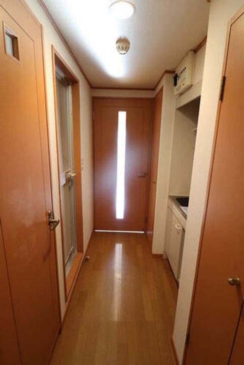 ヤナガワアイビースクエア312の玄関