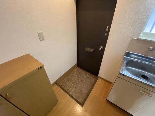 タカラハイツの玄関