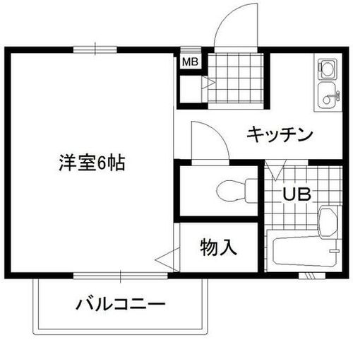 シティライフ須磨浦103の間取り