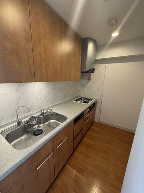 兵庫県西宮市甲子園一番町(マンション)の賃貸物件のキッチン