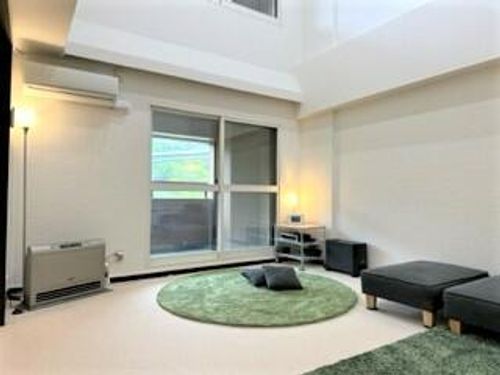 朝日プラザサウスヒルズ小樽の居間