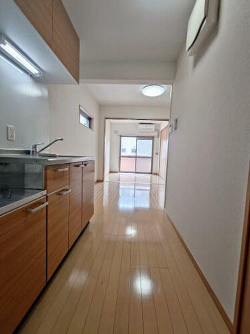 福岡県築上郡吉富町大字広津(マンション)の賃貸物件のキッチン