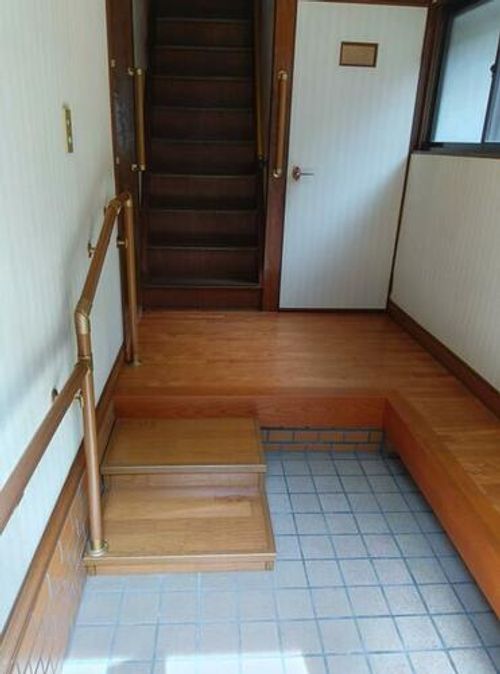 兵庫県尼崎市東難波町3丁目(一戸建)の賃貸物件の玄関