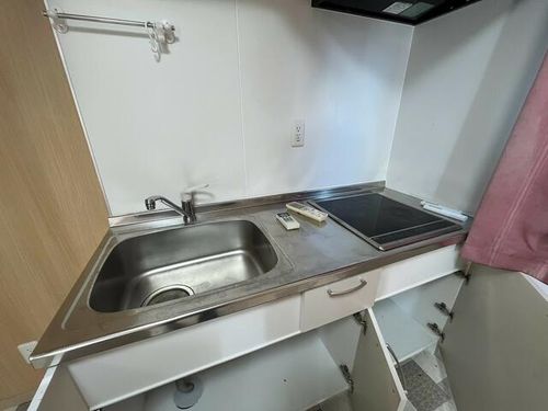 大阪府阪南市自然田(マンション)の賃貸物件のキッチン