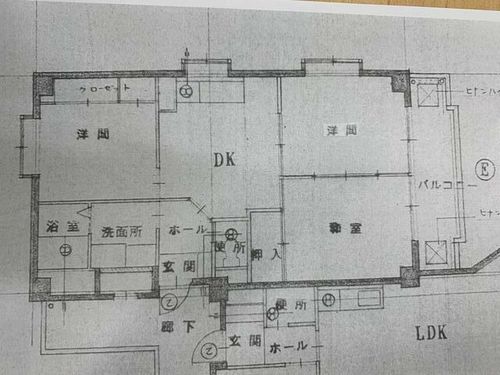 クレベール社ノ木404の間取り