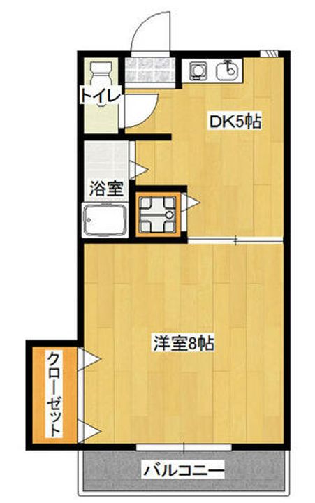 タイコウビル203の間取り