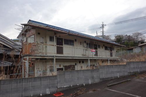 橋本市原田貸アパートの外観