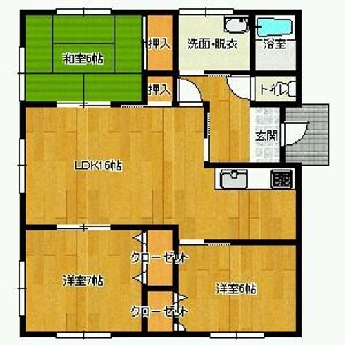 福岡県三潴郡大木町大字上木佐木(一戸建)の賃貸物件の外観