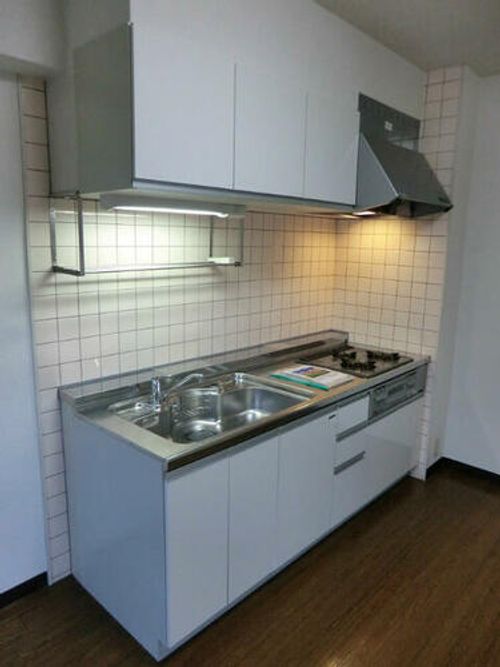 京都府京都市伏見区深草西浦町3丁目(マンション)の賃貸物件のキッチン