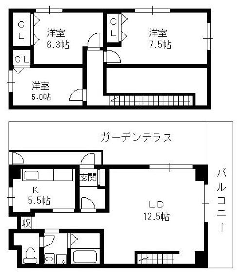 昭和レジデンスの間取り