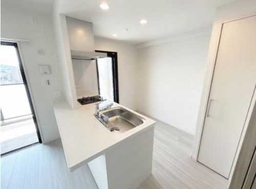 福岡県福岡市博多区寿町2丁目(マンション)の賃貸物件のキッチン