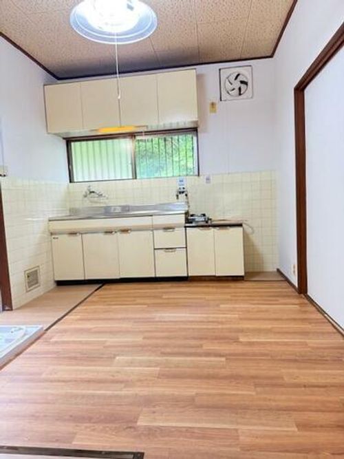 兵庫県神戸市須磨区東須磨字火ノ谷(一戸建)の賃貸物件のキッチン