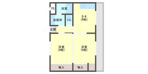 第9中村マンションの間取り