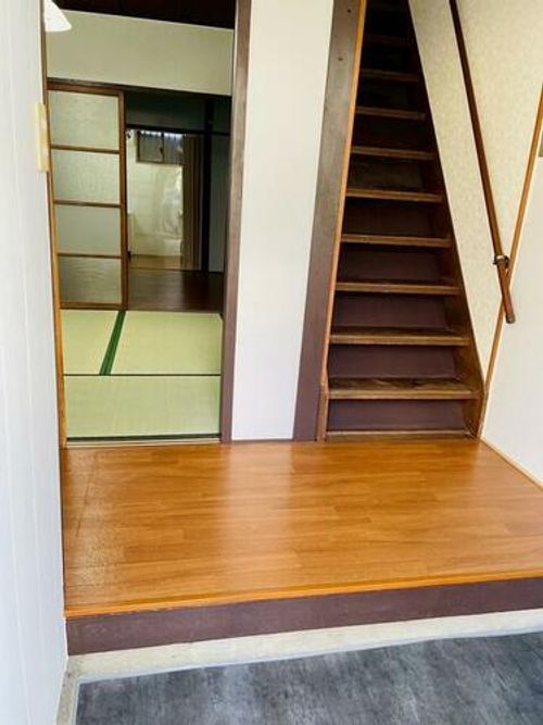 京都府京都市伏見区桃山町丹後(一戸建)の賃貸物件の玄関