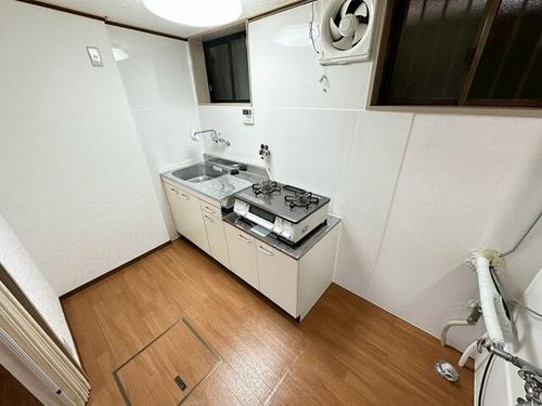 京都府京都市伏見区桃山町丹後(一戸建)の賃貸物件のキッチン