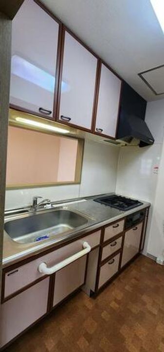 北海道江別市東野幌本町(マンション)の賃貸物件のキッチン