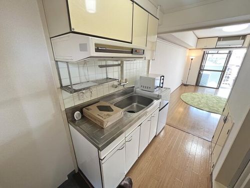 福岡県北九州市戸畑区中原東3丁目(マンション)の賃貸物件のキッチン