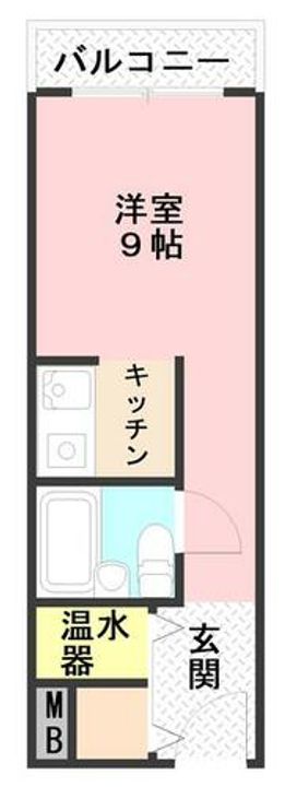 兵庫県神戸市中央区元町通5丁目(マンション)の賃貸物件の間取り