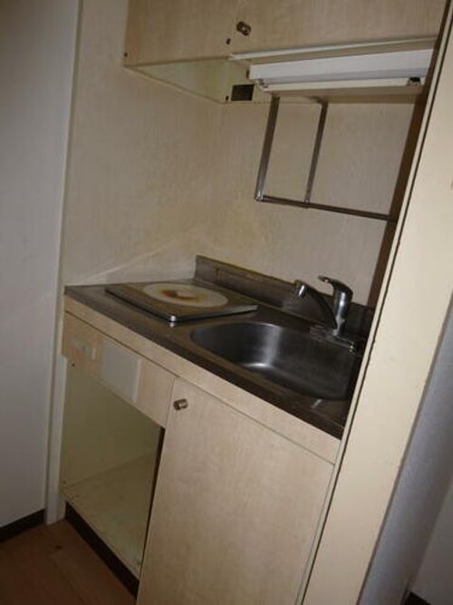 兵庫県神戸市中央区元町通5丁目(マンション)の賃貸物件のキッチン