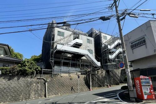 オアシス八幡B棟101の外観