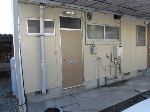 福岡県柳川市上宮永町(アパート)の賃貸物件の玄関