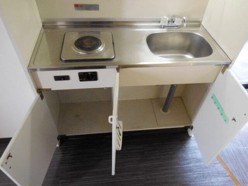 兵庫県尼崎市名神町3丁目(マンション)の賃貸物件のキッチン