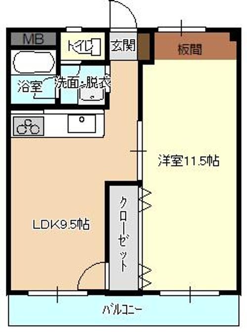 丸新ビルの間取り