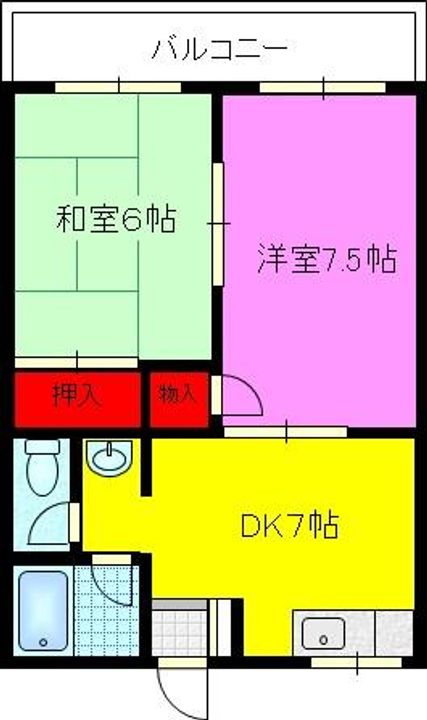 エトワールSEIWA104の間取り