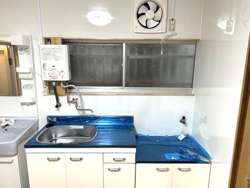 大阪府河内長野市西之山町(一戸建)の賃貸物件のキッチン