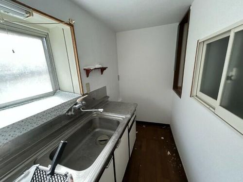 福岡県北九州市小倉北区赤坂4丁目(一戸建)の賃貸物件のキッチン