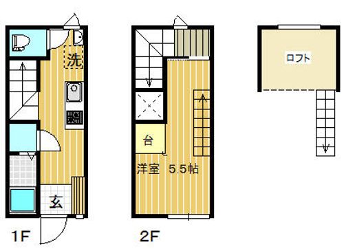 Dio Lagame A・BB-3の間取り