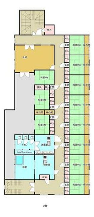 名古屋市港区名港1丁目401番地、402番地201の間取り
