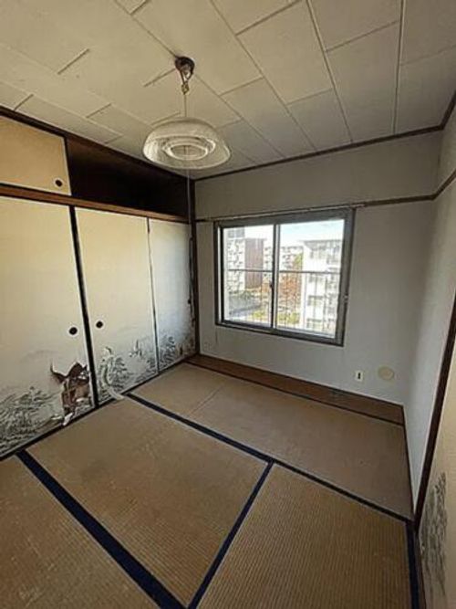 中央台団地217号の内装