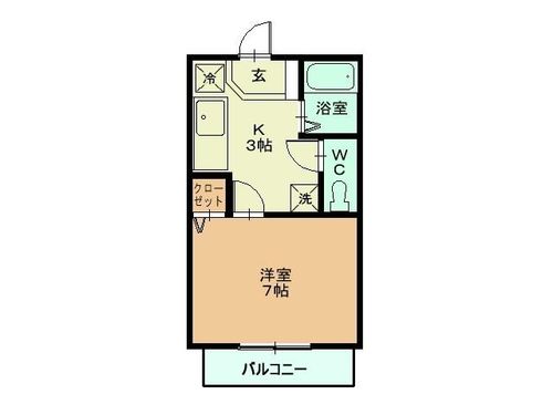 カンパーニュ出屋敷Ⅰの間取り