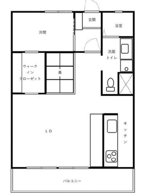 サンシャインマンションの間取り