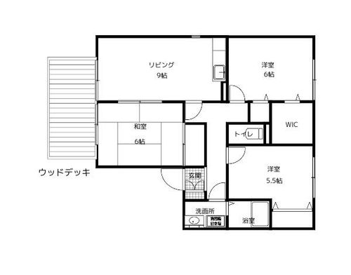 兵庫県赤穂市東浜町(アパート)の賃貸物件の間取り