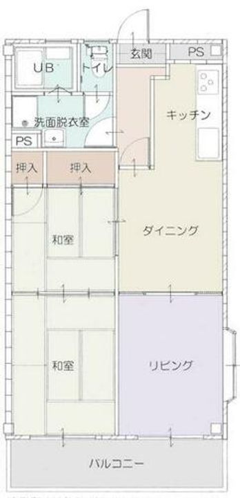 兵庫県加古川市平岡町新在家(マンション)の賃貸物件の間取り