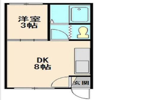 シティハイム色内の間取り