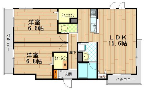 ア・ライブ本山の間取り